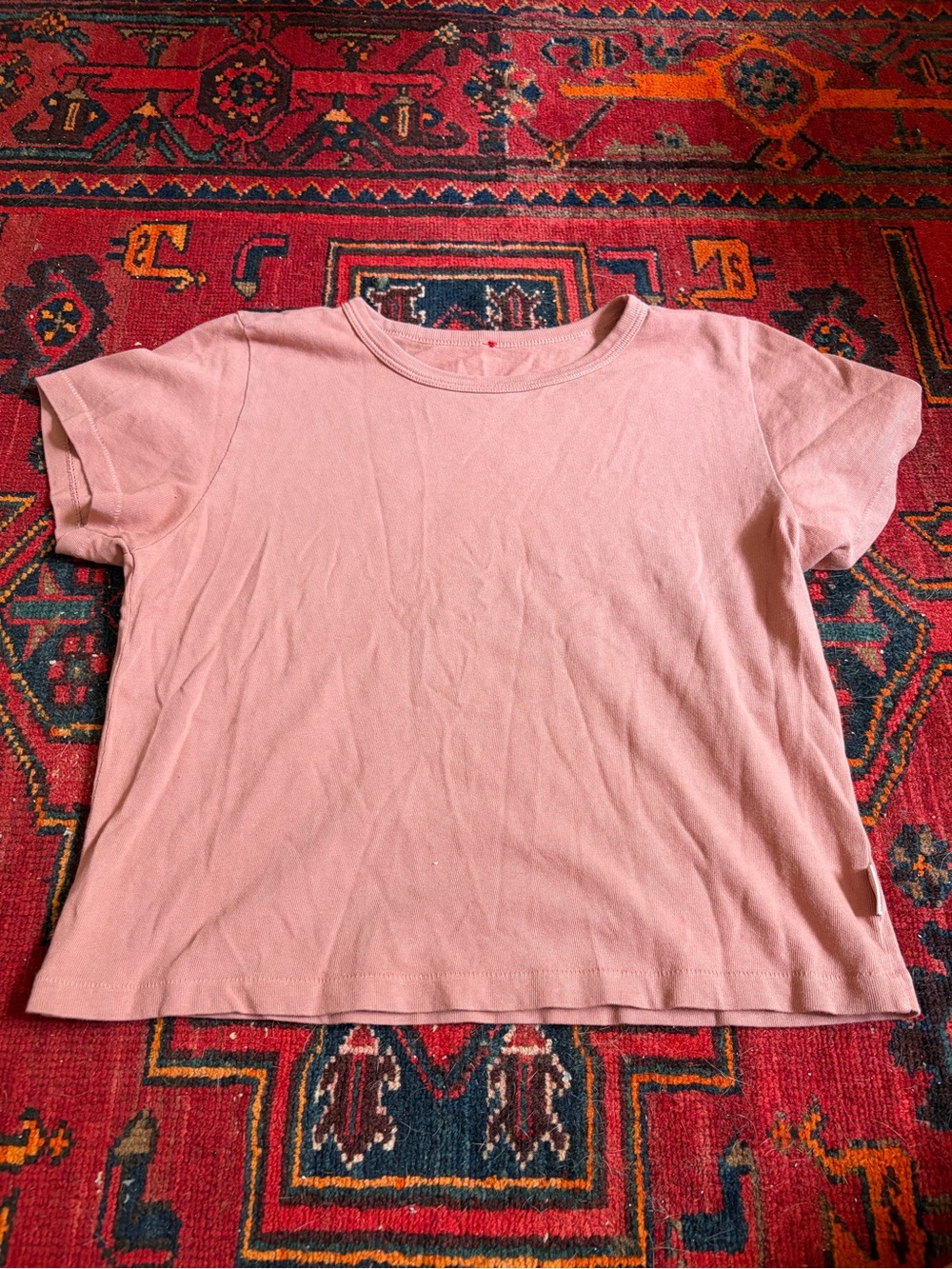 Le Bon Shoppe little boy tee in soft pink - Picture 7 of 9